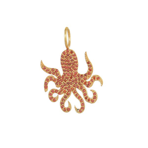 Gouden Octopus Bedel