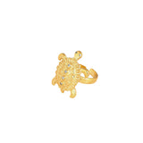 Gouden Schildpad Ring