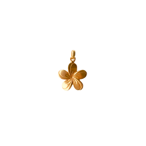 Gouden bloem bedel