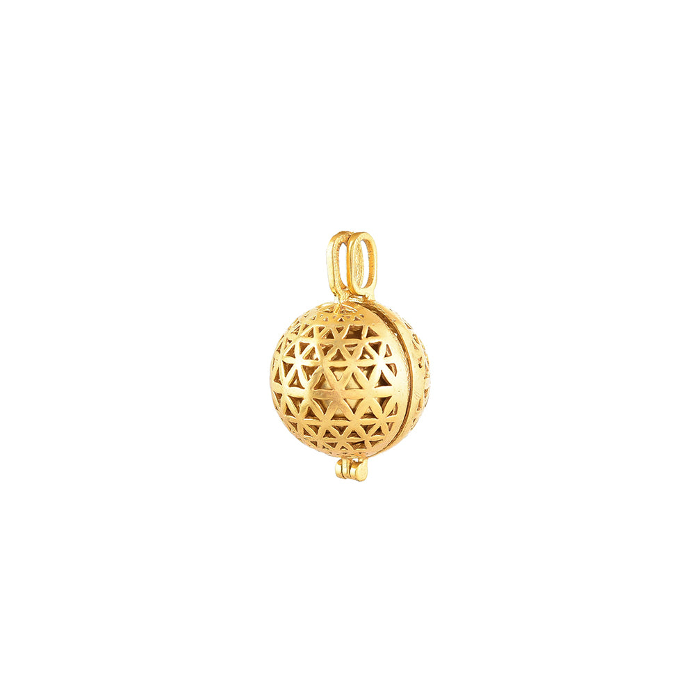 Gouden filigrain hanger