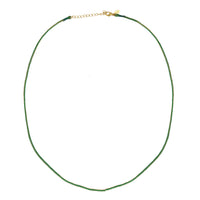 Groen Koordje Met Goudkleurig Slot