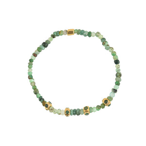 Groene aventurijn armband