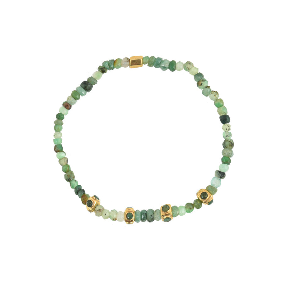 Groene aventurijn armband