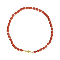 Grote Geknoopte Koraal Ketting 