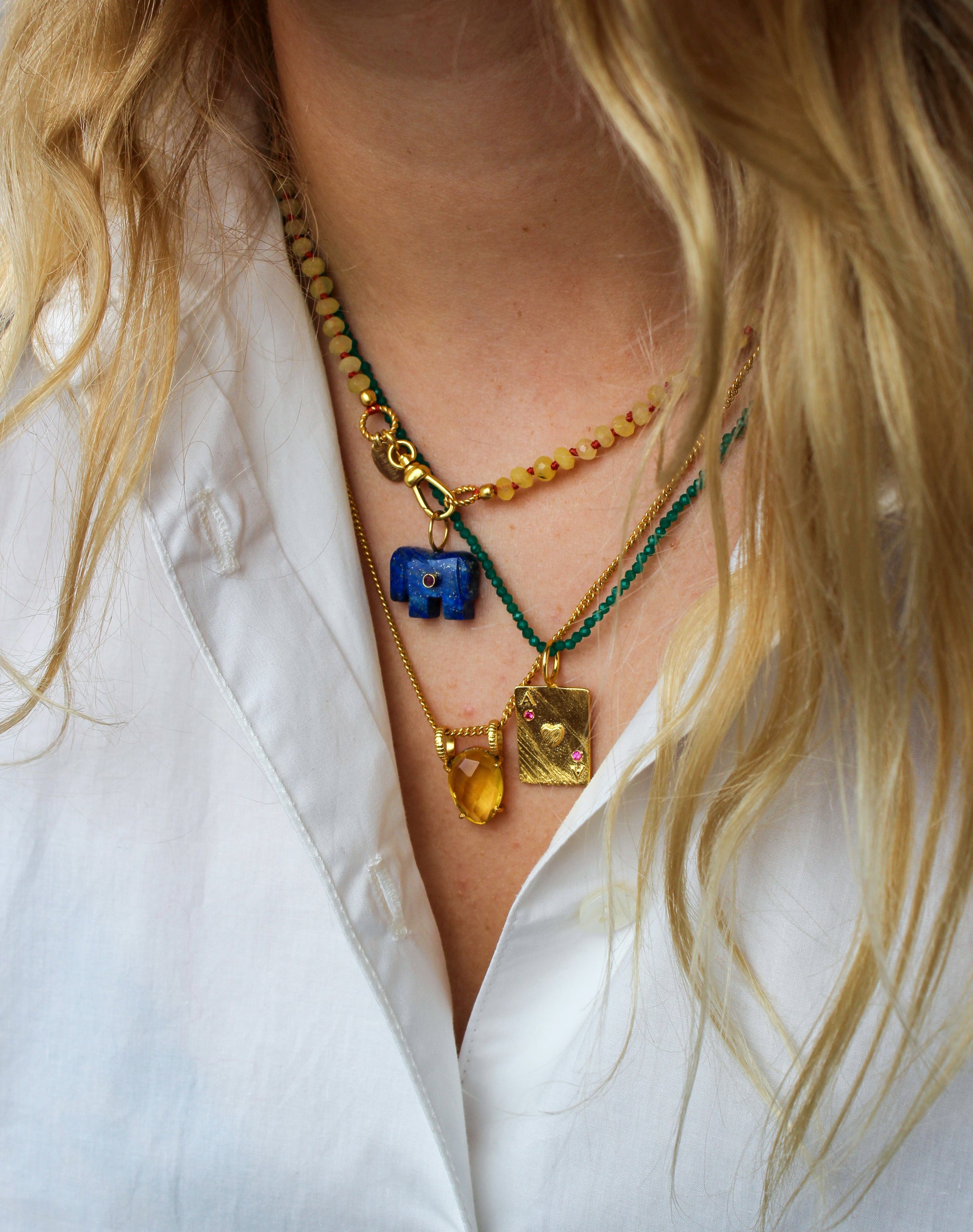 Fine Gemstone Necklace