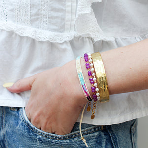 Gouden Cuff armband