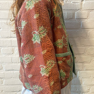 One-of-Kind Kantha Jasje Roestbruin