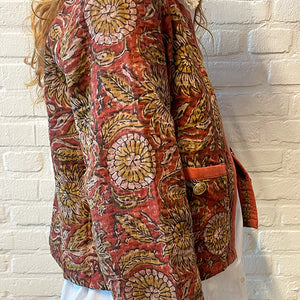 One-of-Kind Kantha Jasje Rood