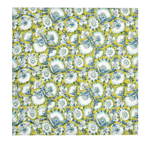 Katoenen Servet Bloem Groen