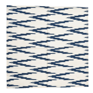 Katoenen Servetten Ikat Blauw