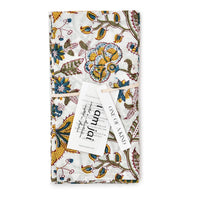 Katoenen Servetten Bloem Wit