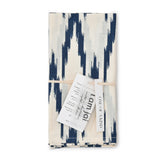Katoenen Servetten Ikat Blauw