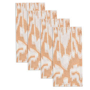 Katoenen Servetten Ikat Bruin