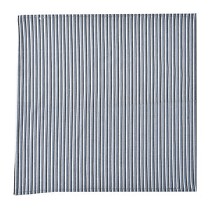 Katoenen Servetten Streep Grijs