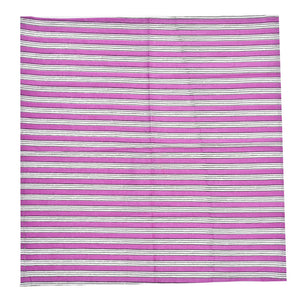 Katoenen Servetten Streep Paars