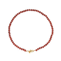 Koraal Ketting Handgeknoopt Donut