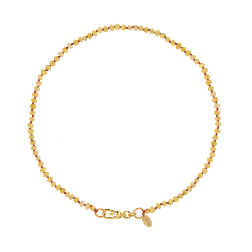 Handgeknoopte Jade Ketting