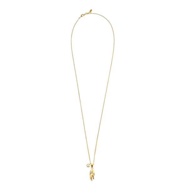 Gouden Ketting Hand Bedel