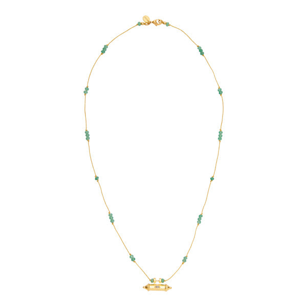 Gold Thread Chain Lucky Charm