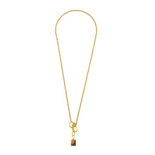 Gouden Ketting Tijgeroog Bedel