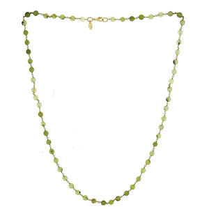 Groene Jade Edelsteen Ketting