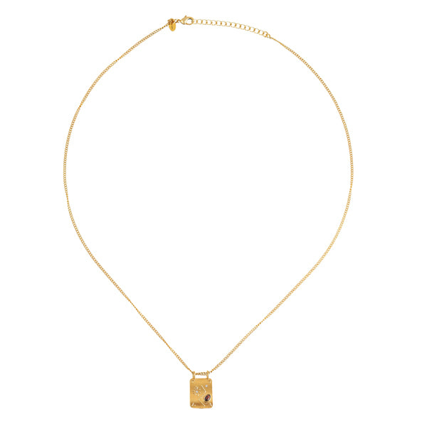 Gouden Ketting met Kaartbedel