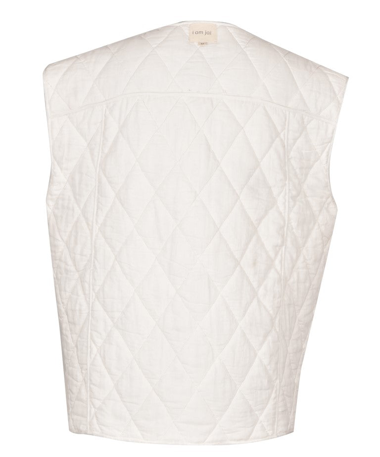 Naveen Gilet With Flower Print