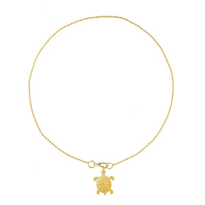 Balletjes Ketting Schildpad Bedel