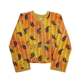 Uniek Kantha Jasje Oranje Geel