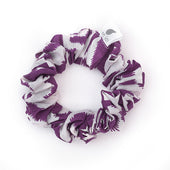 paarse scrunchie ikat 