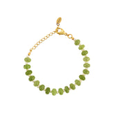 Parel en Edelstenen Armband Groen Jade