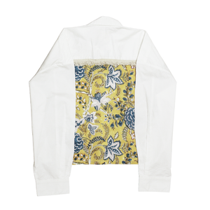 Rania Poplin Blouse Geel