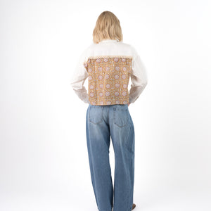 Rania Poplin Blouse Oranje