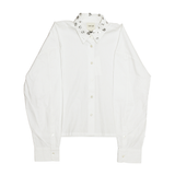 Rania Poplin Blouse Pailletten