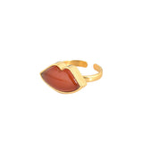 carneool lippen ring