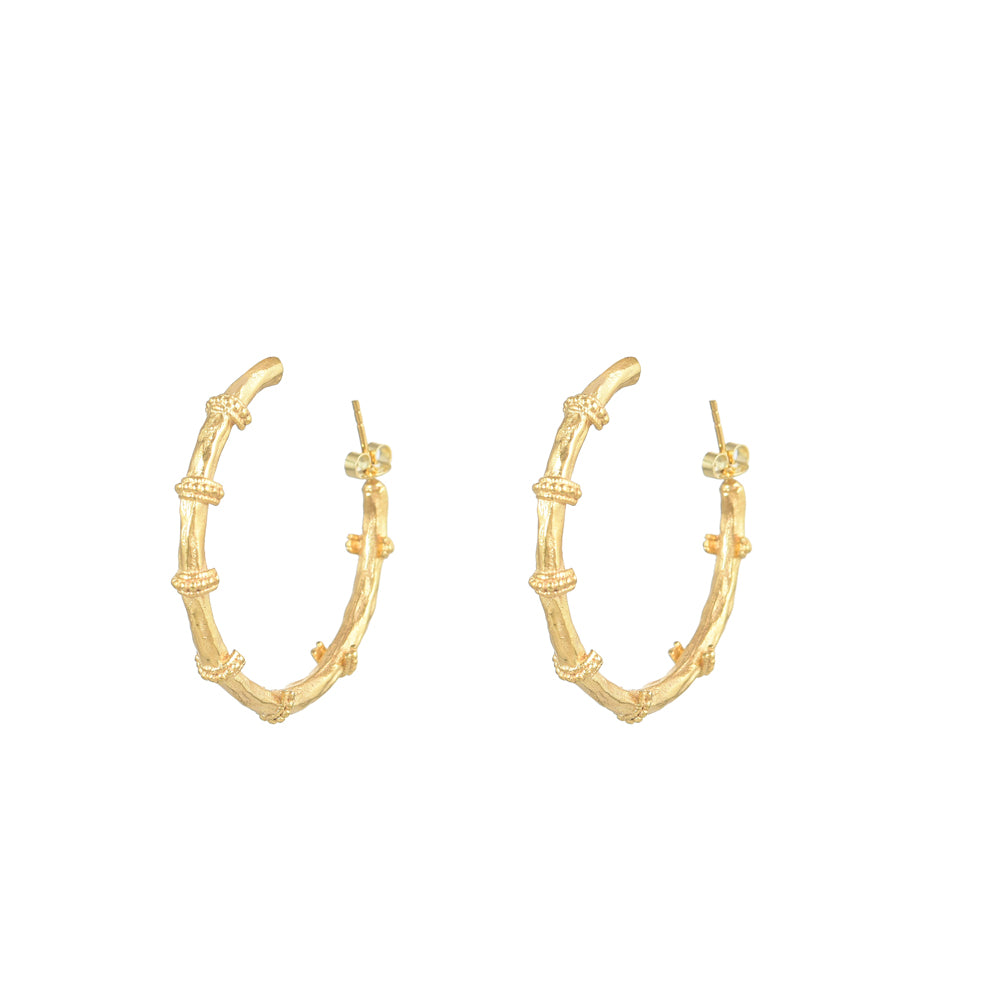 Gouden Design Creolen