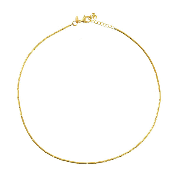 Bamboo Gold Necklace