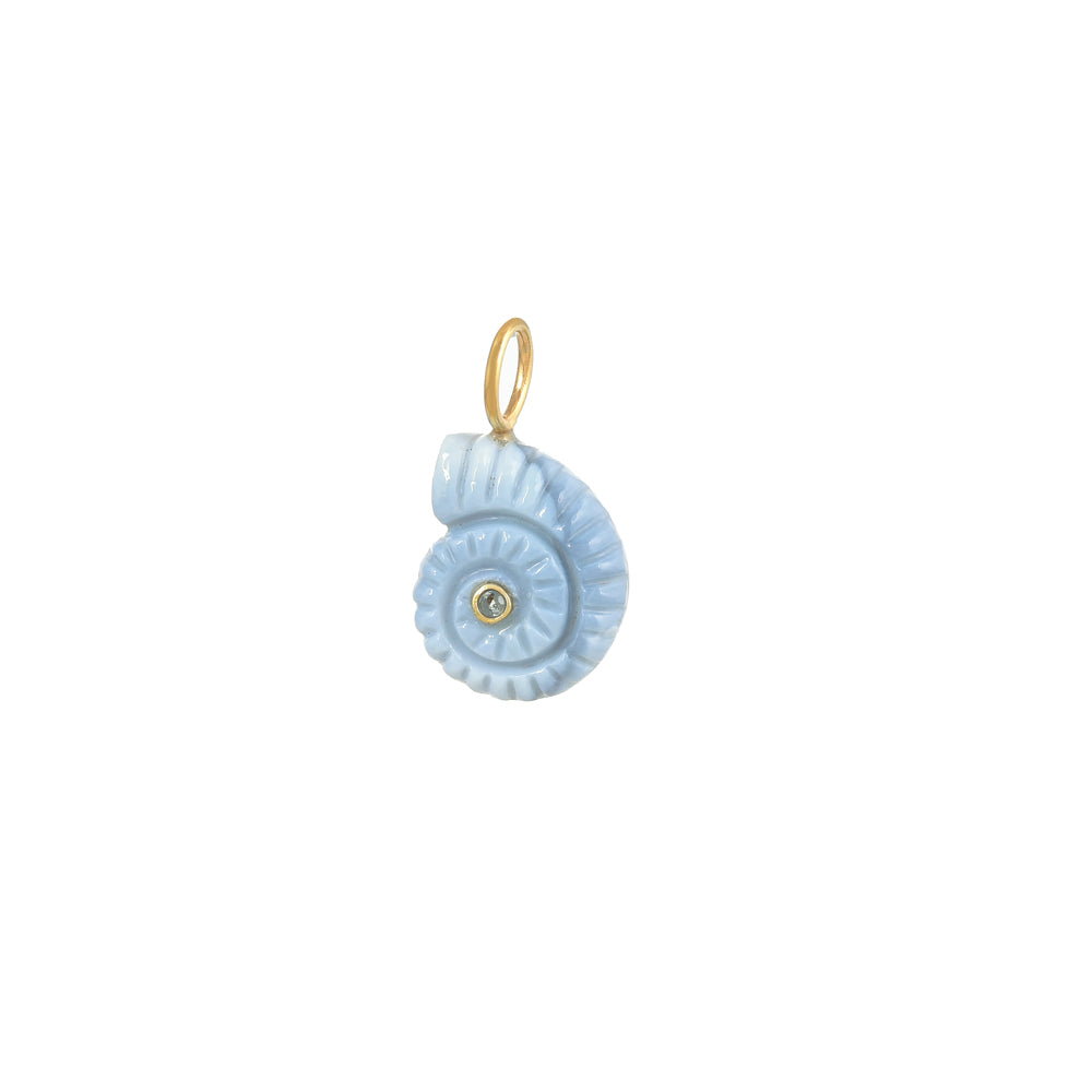 Schelp Bedel Blauwe Opaal