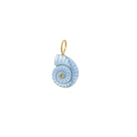 Schelp Bedel Blauwe Opaal