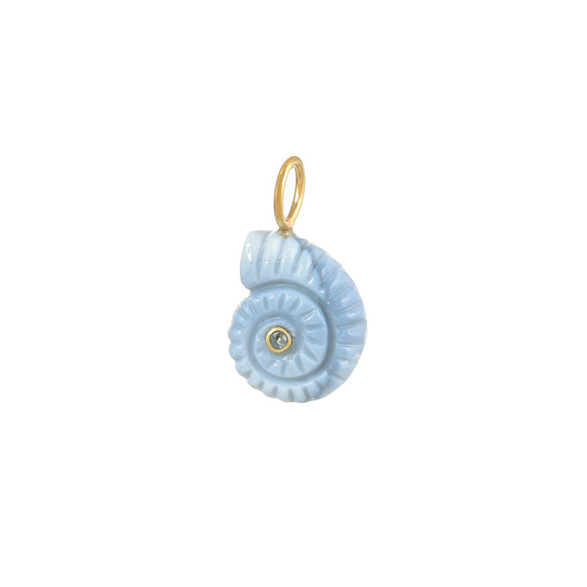 Schelp Bedel Blauwe Opaal