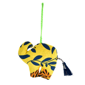 Stoffen Decoratie Olifant Geel