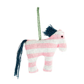 Stoffen Decoratie Paard Lichtroze