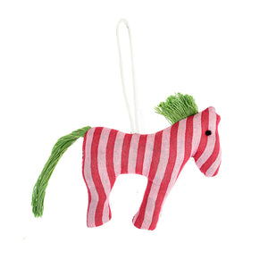 Stoffen Decoratie paard donkerroze