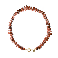 Sunstone_ketting met rond slot