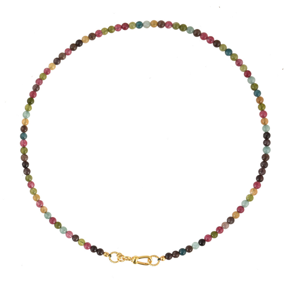 Toermalijn Balletjes Ketting