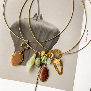 Unieke Bedel Bangle Kettingen Goud