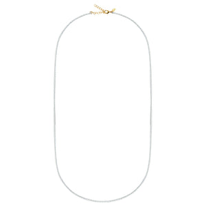 Zilveren Koord Ketting Met Slotje