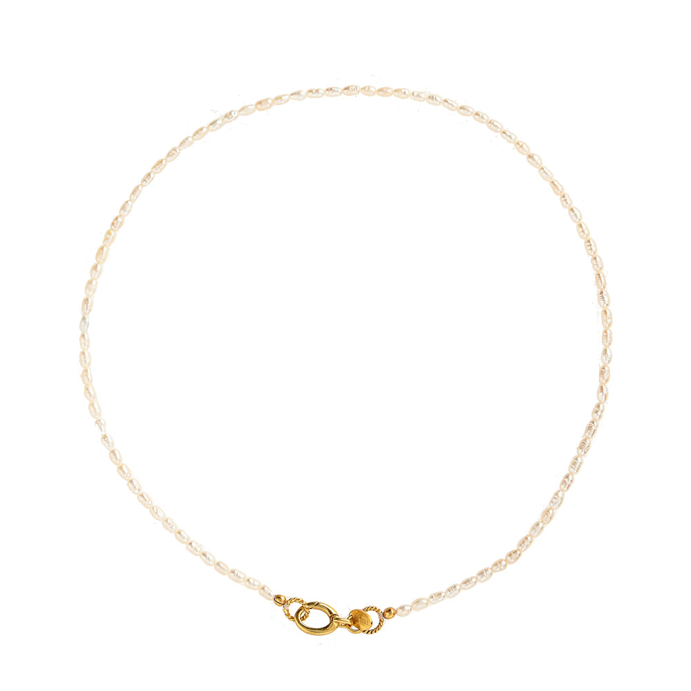 Zoetwaterparel ketting