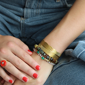 Veer Gouden Bangle Armband