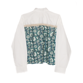 Blouse Groene Achterkant Print